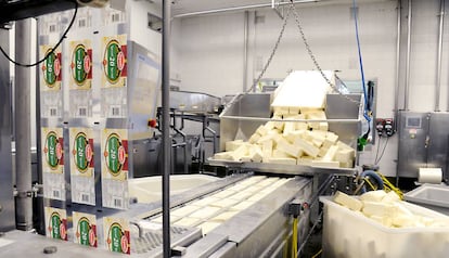 Los productos vendidos por Saputo el pasado año sumaron 9.800 millones de litros de leche.