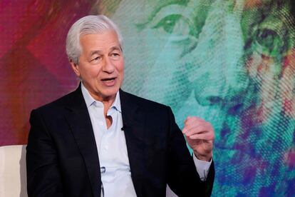 Jamie Dimon, presidente de JPMorgan, en una imagen de esta semana.