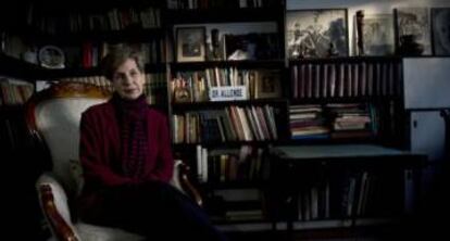 Isabel Allende, durante una entrevista en agosto de 2013. 