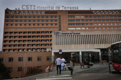 Una imagen de la fachada del Hospital de Terrassa.
