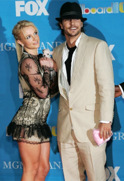 Britney Spears y Kevin Federline, en una gala el pasado diciembre.