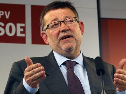 Ximo Puig, secretario general del PSPV.