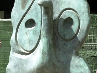 'Personatge', escultura de Joan Miró