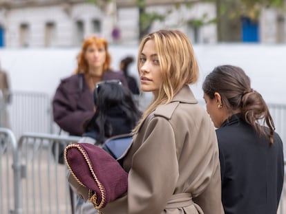 Paris Jackson, el 30 de septiembre de 2024, durante el desfile de Stella McCartney en París (Francia).