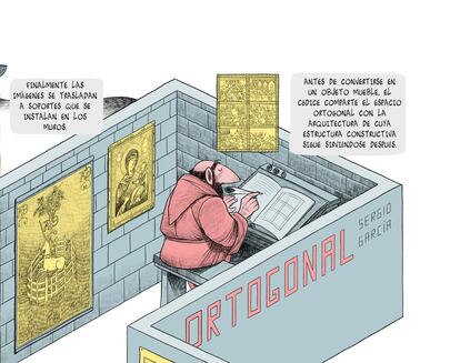 'Ortogonal', una obra realizada para esta exposición.