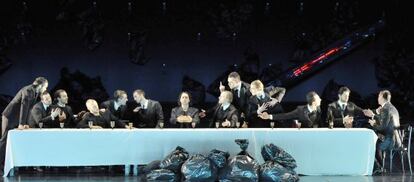 Escena del montaje de la ópera 'Don Giovanni' con dirección de escena de Roland Schwab que se verá en el Festival de Peralada este verano. 