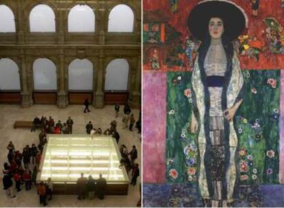 El Prado celebrará su ampliación con una exposición de pintores del XIX. A la derecha, <i>Adele Bloch-Bauer II,</i> de Klimt.
/ G. LEJARCEGI