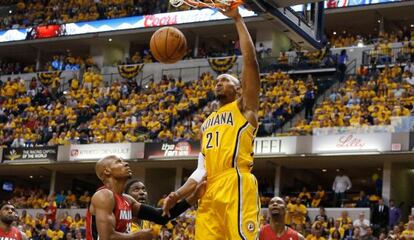 David West machaca ante Ray Allen