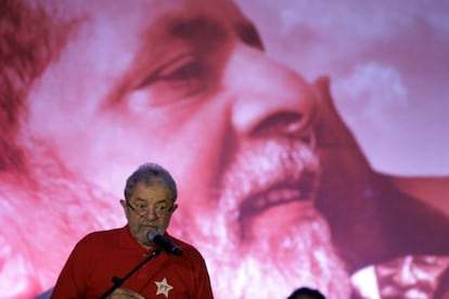 El expresidente Lula da Silva, el 14 de agosto 