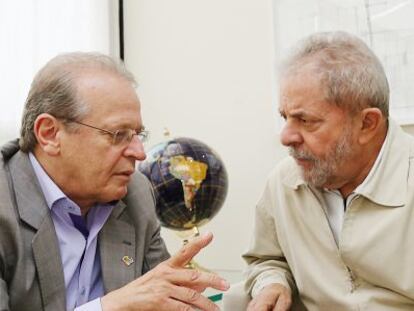 Tarso Genro e Lula, em novembro.