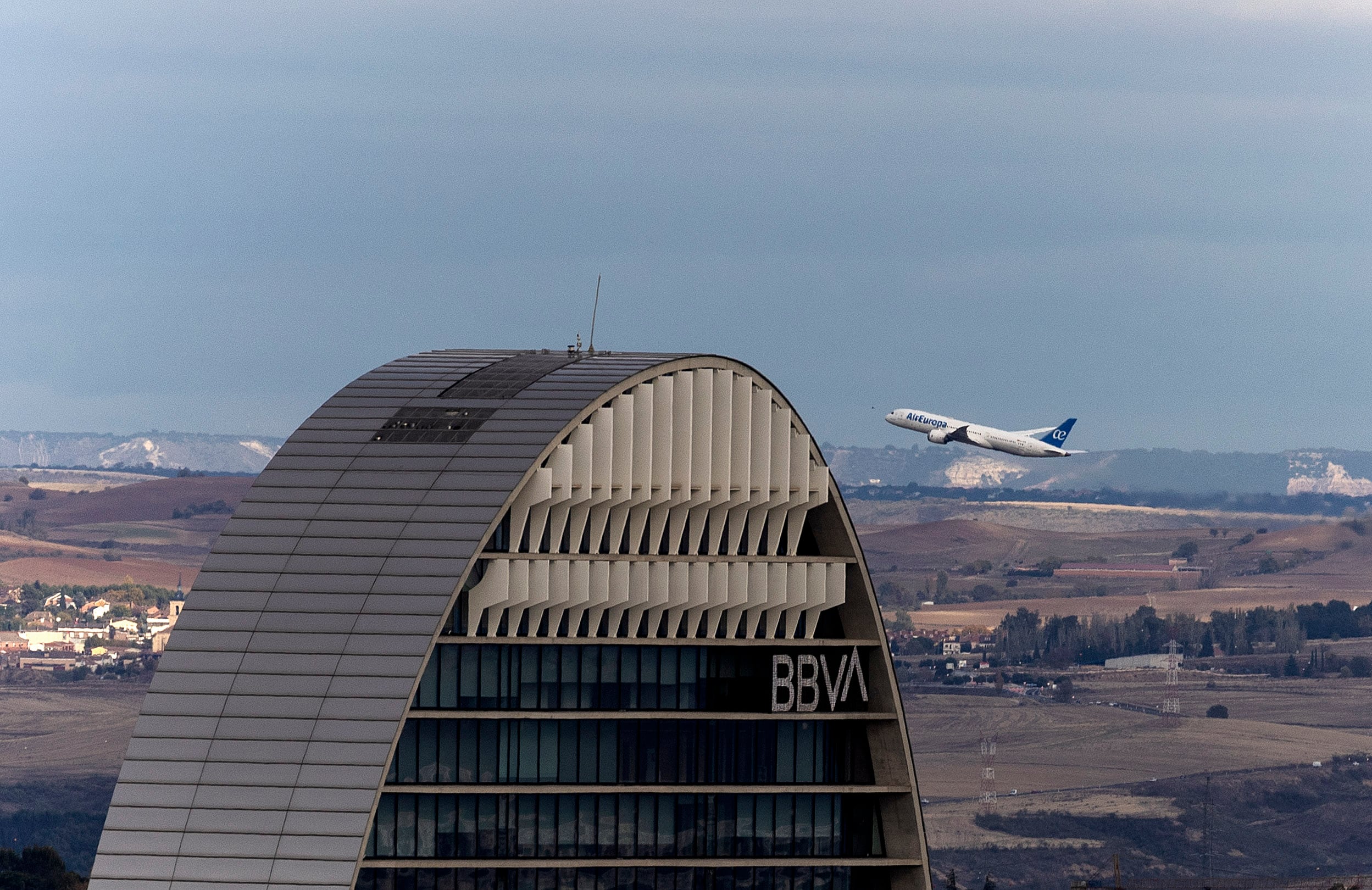 La sede de BBVA en Madrid.