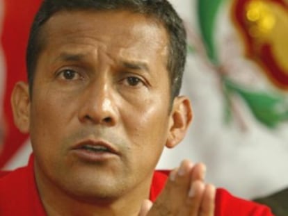 Ollanta Humala, candidato a la presidencia de Perú