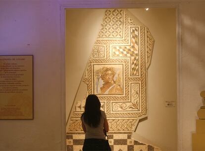 El <b><i>Mosaico de las Estaciones, </b></i>en el Museo de la Ciudad de Carmona, en Sevilla.