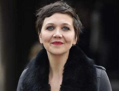 A atriz Maggie Gyllenhaal.