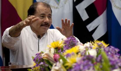 El presidente de Nicaragua, Daniel Ortega.