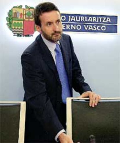 El portavoz del Gobierno vasco, Josu Jon Imaz.