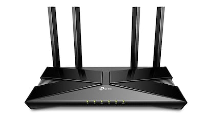 router sobre fondo blanco