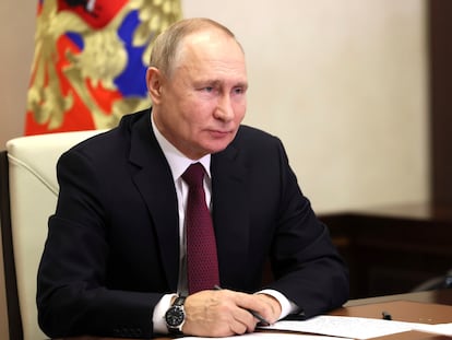 El presidente ruso, Vladimir Putin 
22/11/2022