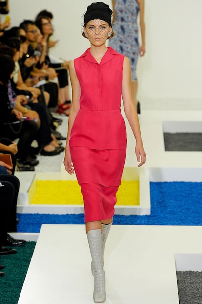 El último desfile de Raf Simons, de primavera-verano 2012, para Jil Sander