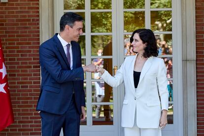 Pedro Sanchez y Isabel Diaz Ayuso