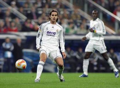 Gago y Diarra, durante un encuentro.