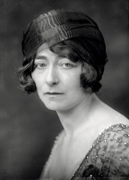 La irlandesa Eileen Gray en un retrato de 1914. 