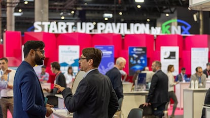 Asistentes a una edición pasada de IoT World Congress.