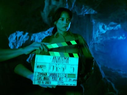 Rodaje de la película 'Anatema'