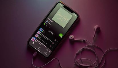 Aplicación Spotify en Android