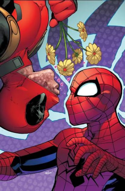Portada de 'Spider-Man/Deadpool' #2 de David Marquez