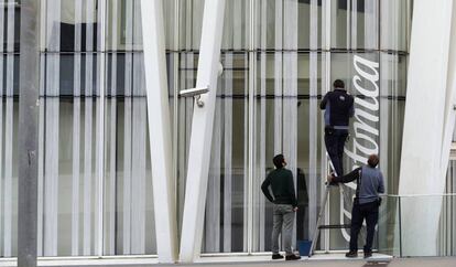 Sede de Telefónica en Barcelona.