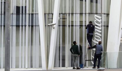 Sede de Telef&oacute;nica en Barcelona.