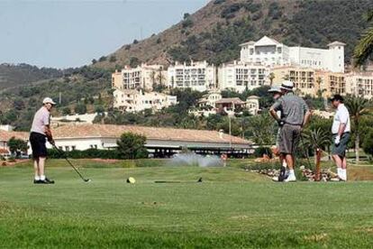 Golf en La Manga del Mar Menor.