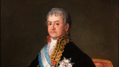 'Retrato de José Antonio Caballero, segundo marqués de Caballero, secretario de Gracia y Justicia', pintado por Francisco de Goya en 1807 y propiedad del museo Huntington de Pasadena (California) desde noviembre de 2023.