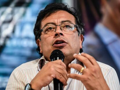 El excandidato presidencial colombiano Gustavo Petro, en una imagen de 2018.