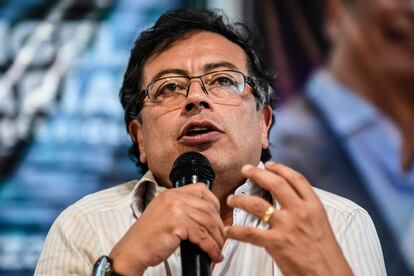 El excandidato presidencial colombiano Gustavo Petro, en una imagen de 2018.