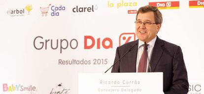 El consejero delegado del Grupo Dia, Ricardo Currás.