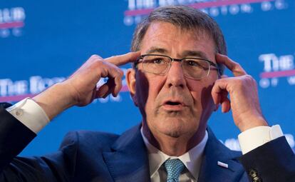 El secretario de Defensa de EE UU, Ashton Carter, este martes