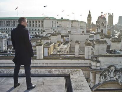 Una escena de 'Skyfall' (2012), la última entrega de la saga James Bond, rodada en Londres.