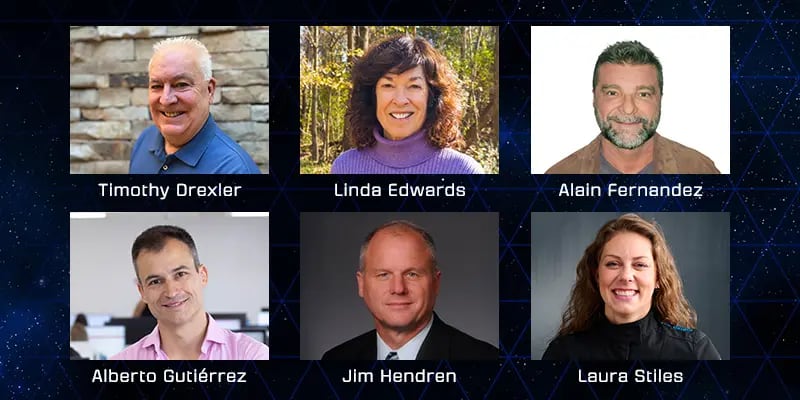 Tripulantes del NS-38.