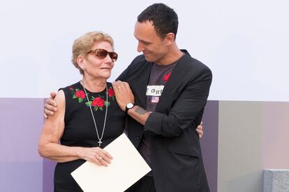 María González emocionó a todos los presentes al recoger el premio.