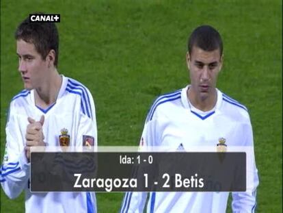 Zaragoza 1 - Betis 2