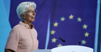 La presidenta del Banco Central Europeo (BCE), Christine Lagarde.