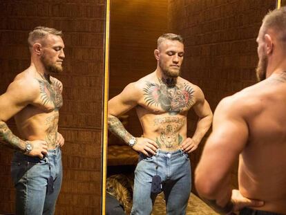 El día que el luchador irlandés Conor McGregor se quiera quitar los tatuajes sufrirá mucho, pero lo conseguirá.