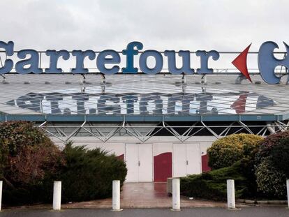 Un hipermercado de Carrefour en Par&iacute;s. 