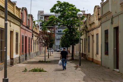 El pasaje de la Esperanza en el distrito de Nou Barris de Barcelona.