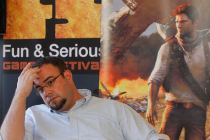 Justin Richmond, creador de 'Uncharted'.