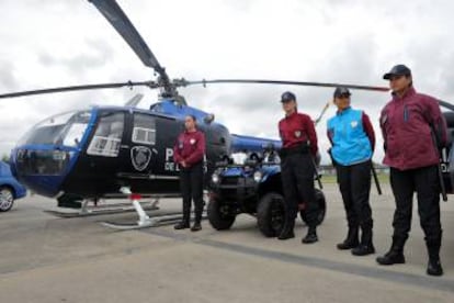 Presentación de la Policía de la Ciudad, en octubre de 2016.