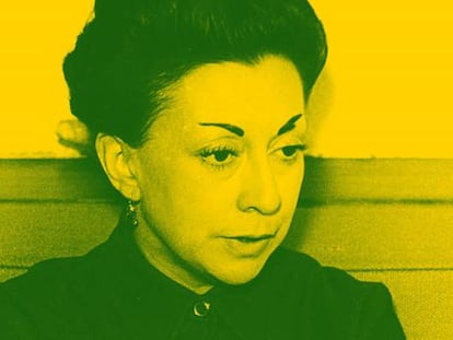 La escritora Rosario Castellanos.