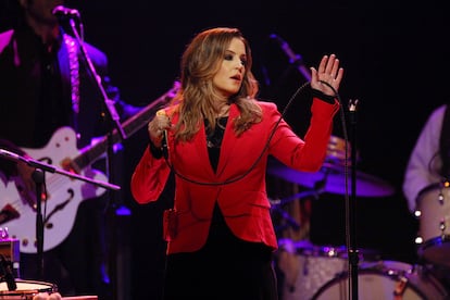 Presley da un concierto en el teatro Gramercy, en Nueva York, en junio de 2012. Ese año lanzó su tercer y último disco, 'Storm & Grace', así como su último sencillo 'People'. 